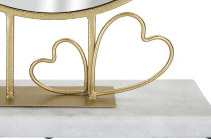 SPECCHIO DA APPOGGIO HEART CM 30X9X39,5 - immagine 3