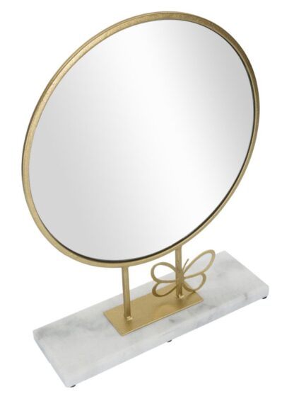 SPECCHIO DA APPOGGIO BUTTERFLY CM 30X9X39,5 - immagine 2