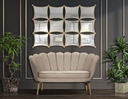 SPECCHIO DA MURO JALO CM 133X3X90 - immagine 5