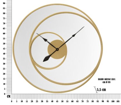 OROLOGIO SPECCHIO CM Ø 90X5,5 - immagine 6