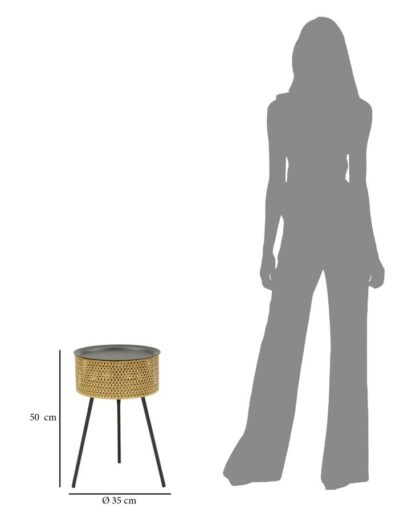 TAVOLINETTO GLOVY CM Ø 35X50 - immagine 6