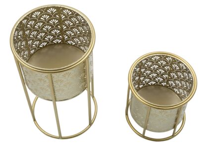 P/VASI GOLVY COPPIA -A- CM Ø 21X40-19X22 - immagine 2