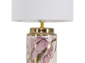 LAMPADA DA TAVOLO GLAM ABSTRACT CM Ø 25X48