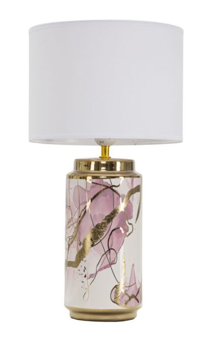 LAMPADA DA TAVOLO GLAM ABSTRACT CM Ø 25X48