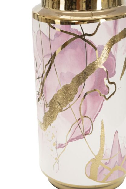 LAMPADA DA TAVOLO GLAM ABSTRACT CM Ø 25X48 - immagine 2
