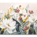 DIPINTO SU TELA FLORVILLE CM 60X2,8X120