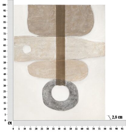 DIPINTO SU TELA STONY -B- CM 80X2,8X100 - immagine 6