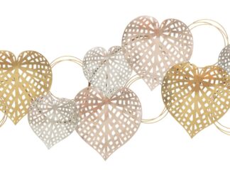 PANNELLO IN FERRO HEARTS CM 91X2,5X39,5