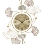 PANNELLO IN FERRO LEAVY C/OROLOGIO CM 52,5X3,5X102