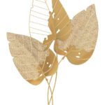 PANNELLO IN FERRO AUTUMN LEAF GOLD CM 53X4X84,5