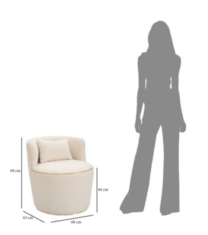 POLTRONCINA ICELAND CM 63X68X69 - immagine 11