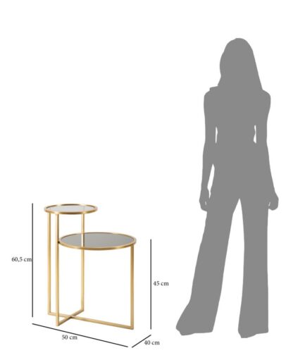 TAVOLINETTO 2 LEVELS CM 50X40X60,5 - immagine 7
