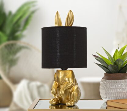 LAMPADA DA TAVOLO CONIGLIO CM Ø 20X43 - immagine 5