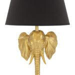 LAMPADA DA TAVOLO ELEFANTE CM Ø 32X59