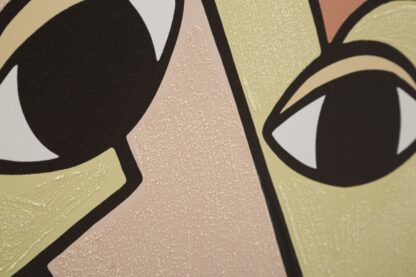 SPAMPA DIPINTA DOUBLE FACES LARGE -A- CM 80X3X120 - immagine 4