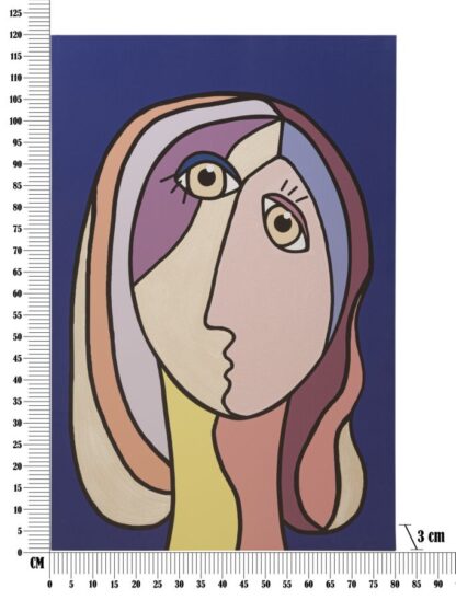SPAMPA DIPINTA DOUBLE FACES LARGE -B- CM 80X3X120 - immagine 6