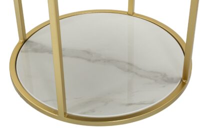 COMODINO MONTPELLIER CREMA CM Ø 42X48 - immagine 5