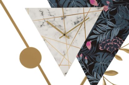OROLOGIO DA MURO TRIANGLE CM 75X4,5X59 - immagine 2