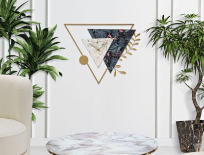 OROLOGIO DA MURO TRIANGLE CM 75X4,5X59 - immagine 5