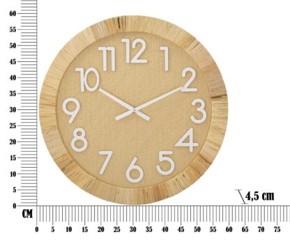 OROLOGIO DA MURO BOHO PLUS CM Ø 60X4,5 - immagine 6