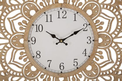 OROLOGIO DA MURO CARVING CM Ø 60X4,5 - immagine 2