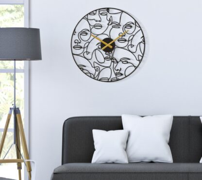 OROLOGIO DA MURO FACES CM Ø50X3,5 - immagine 5