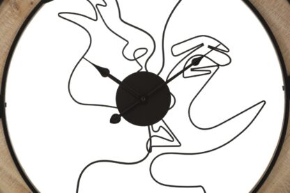 OROLOGIO DA MURO COUPLE CM Ø 60X3 - immagine 2