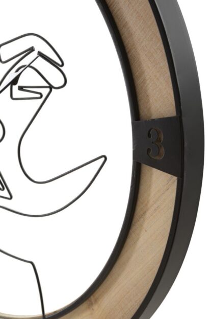 OROLOGIO DA MURO COUPLE CM Ø 60X3 - immagine 3