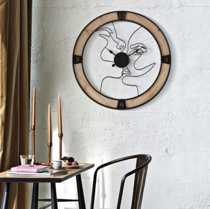 OROLOGIO DA MURO COUPLE CM Ø 60X3 - immagine 5