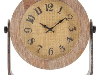 OROLOGIO DA TAVOLO ROUND CM 23,5X7X24