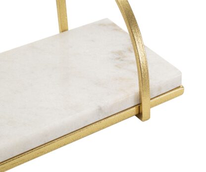 MANSOLA DA MURO MARBLE CM 40X16X18 - immagine 3