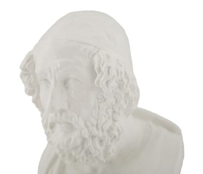 SCULTURA SAGGIO CM 12,9X12,5X25 - immagine 3