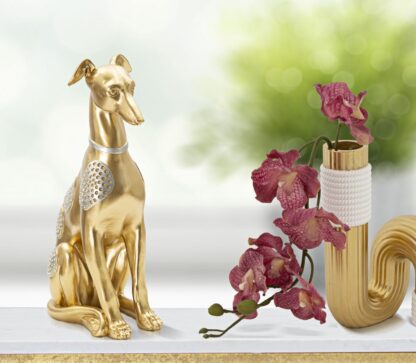 CANE SEDUTO CM 19,8X10X29 - immagine 5