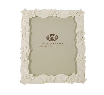 CORNICE LEAF CREAM CM 26X2X30,7 (MISURA INTERNA CM 20X25) - immagine 2
