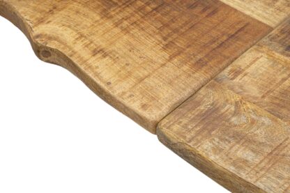 TAVOLO DA PRANZO EDGE ALL. CM 180X90X77-LUNGHEZZA TOTALE 280 (LEGNO DI MANGO) - immagine 8