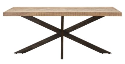 TAVOLO DA PRANZO X CM 180X90X77 (LEGNO DI ACACIA NICOLITICA) - immagine 3