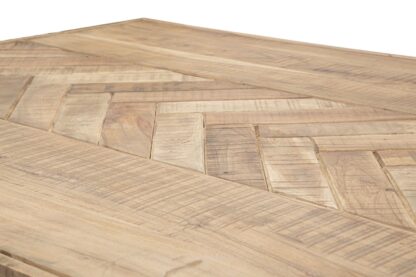 TAVOLO DA PRANZO X CM 180X90X77 (LEGNO DI ACACIA NICOLITICA) - immagine 4