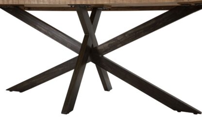 TAVOLO DA PRANZO X CM 180X90X77 (LEGNO DI ACACIA NICOLITICA) - immagine 5
