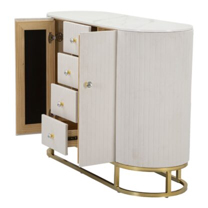 MOBILE MONTPELLIER CREMA CM 120X40X85 - immagine 3