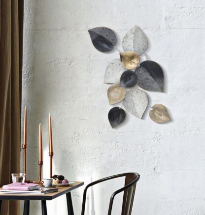 PANNELLO IN FERRO HALF LEAF -B- CM 62,5X5,5X40 - immagine 6