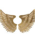 PANNELLO ALI LIGHT COPPIA
 CM 90X3,5X43,5 stile GLAM