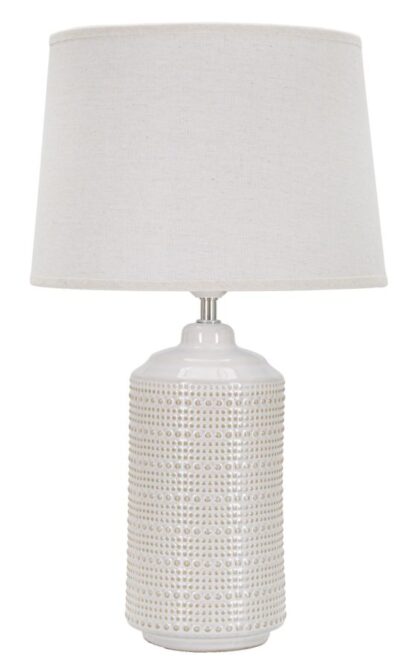 LAMPADA DA TAVOLO POINT IN CERAMICA  CM Ø 28X47