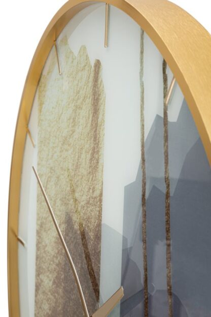 OROLOGIO GLASS MOTIF CM Ø 60X5 - immagine 4