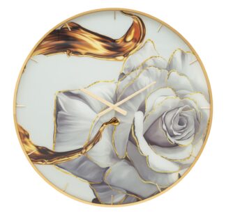 OROLOGIO GLASS ROSE CM Ć 80X5
