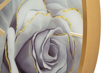 OROLOGIO GLASS ROSE CM Ø 60X5 - immagine 3