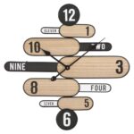 OROLOGIO DA MURO DIRECTION CM 60X5X60