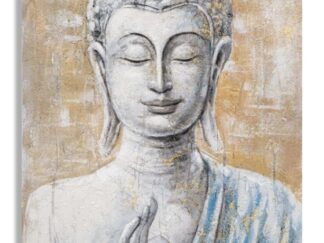 DIPINTO SU TELA BUDDHA LIGHT -B- CM 80X3X120