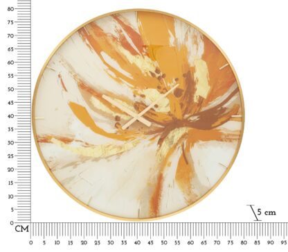 OROLOGIO GLASS TOPLY CM Ø 80X5 - immagine 6