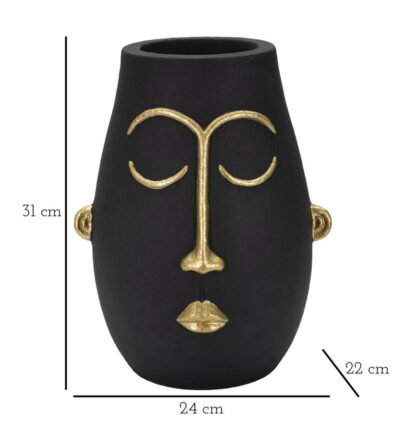 VASO TRIBAL -A- CM 24X22X31 - immagine 6