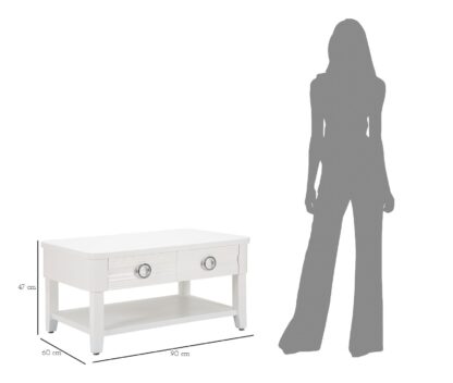 TAVOLO DA CAFFE' CM 90X60X47 - immagine 9